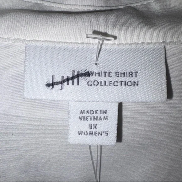 J. Jill Elegant White Women's Blouse NWT - Picture 3 of 6
